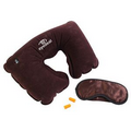 Neck Pillow & Eyeshade Travel Set